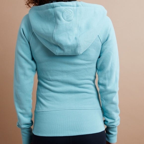 NWT savvi women’s full zip fleece hoodie meadowbrook blue size XL extra large - Picture 2 of 8